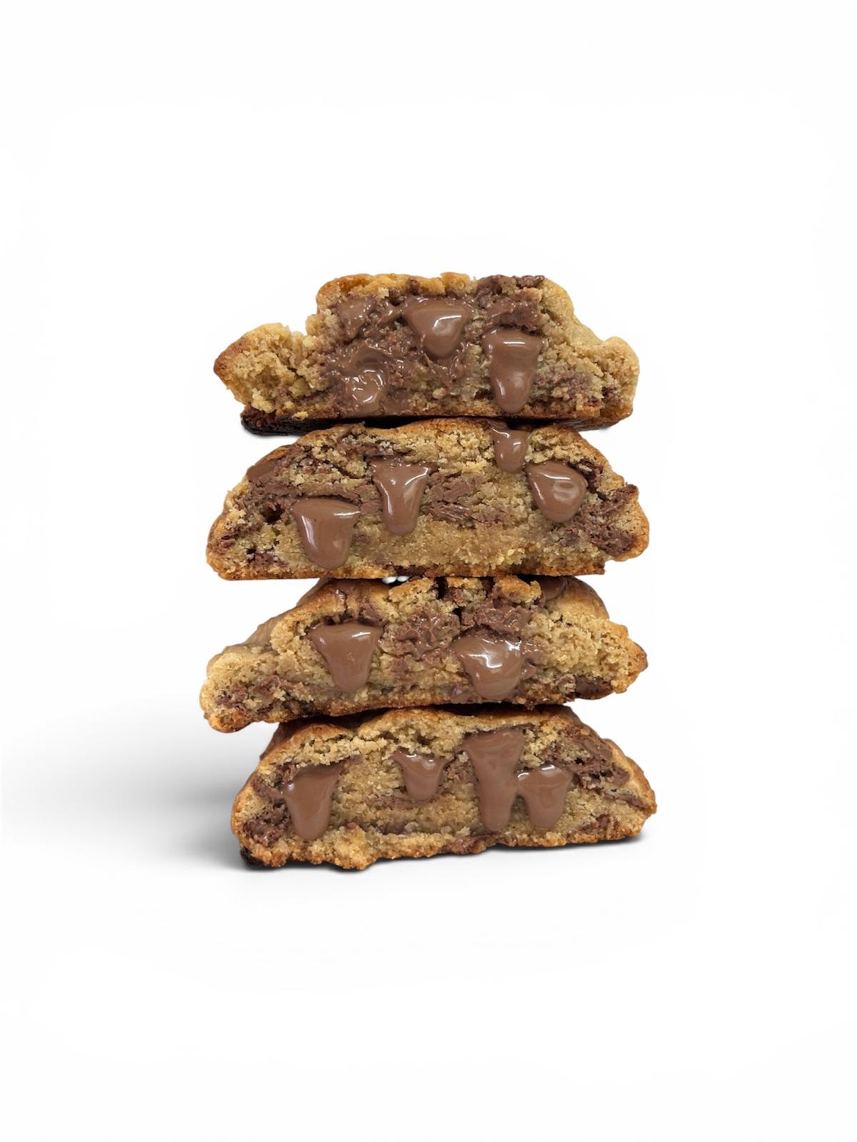 PACK DE 4 Galletas de chocolate con leche