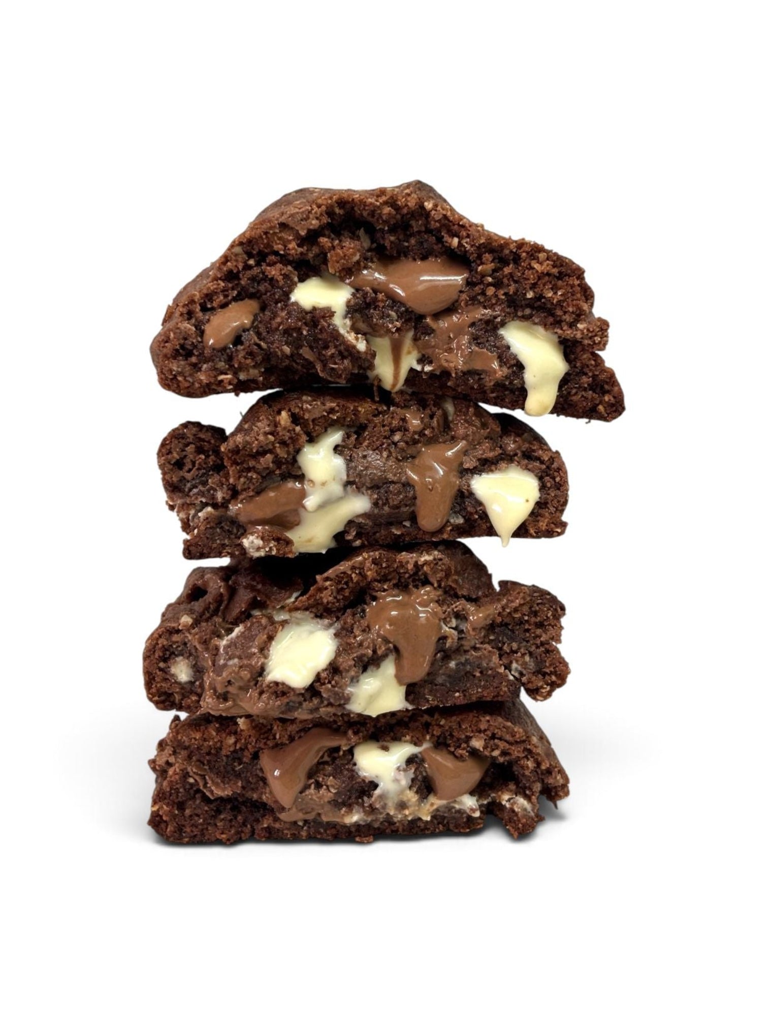 Pack de 4 galletas triple chocolate